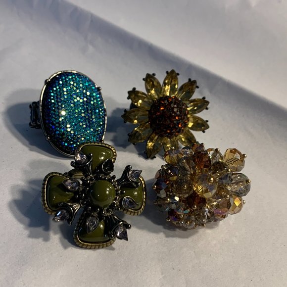 Rings Costume jewelry adjustable Rings - elastic bands - Picture 1 of 6